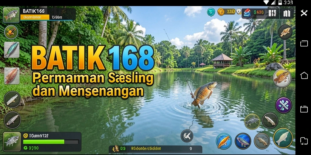 Tangkapan ikan yang menakjubkan di BATIK168.