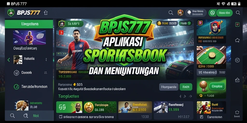 Screenshot gameplay BPJS777 menampilkan antarmuka taruhan olahraga yang menarik.