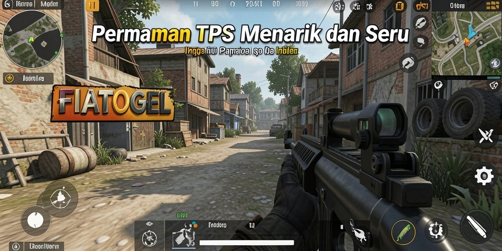 Tampilan gameplay FIATOGEL yang seru dan mendebarkan dalam TPS.