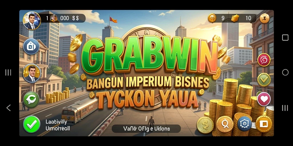 Tampilan gameplay menantang dalam GRABWIN yang menarik.