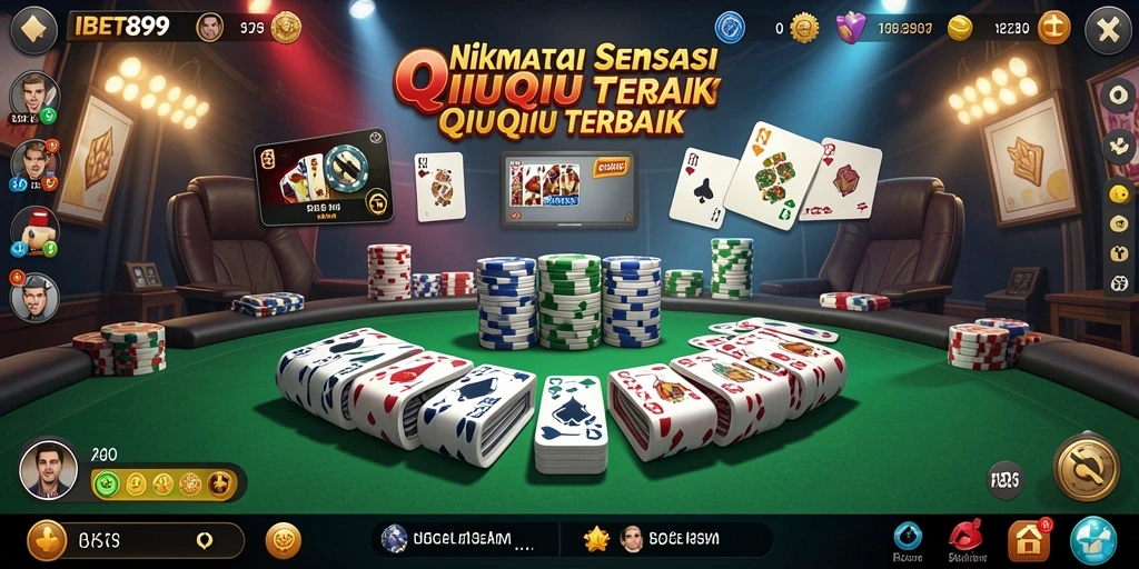 Tampilan gameplay QiuQiu di IBET899 yang mengasyikkan.