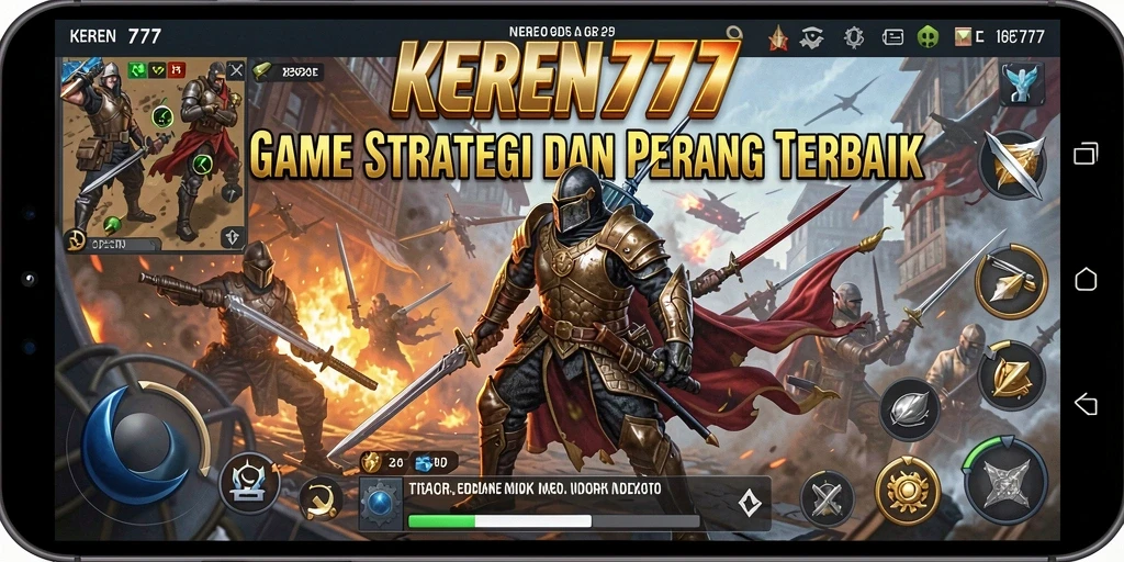 Tampilan gameplay KEREN777 yang mendebarkan dan penuh strategi.