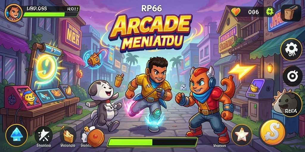 Tampilan gameplay RP66 yang seru dan penuh tantangan.