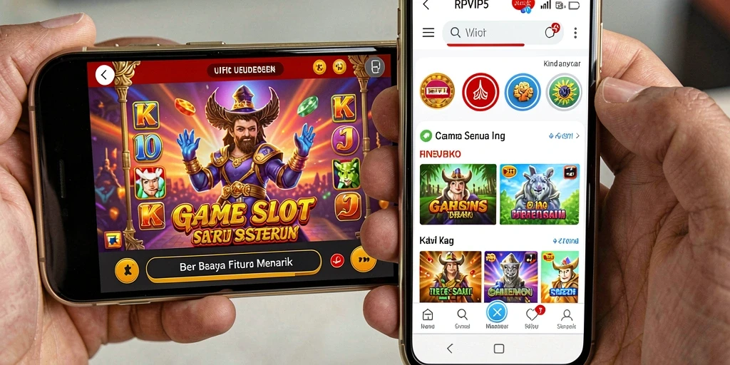 Tampilan gameplay menarik RPVIP5 dengan fitur Slot yang seru.